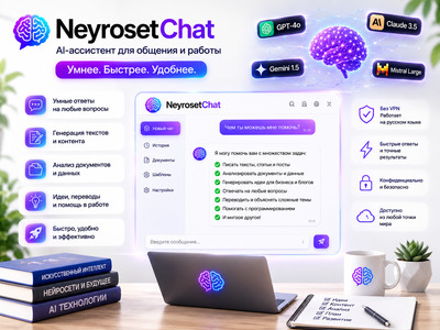 NeyrosetChat — AI-ассистент для общения и работы | Обзор 2026 NeyrosetChat — AI-ассистент для общения, работы и создания контента
